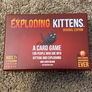 ‘Exploding Kittens’ Original edition card game